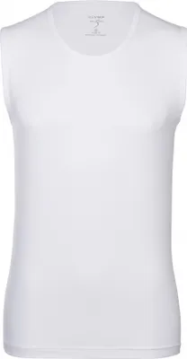 Produktbild von OLYMP Level Five Body Fit T-Shirt XXL Tanktop Rundhals Stretch weiß, Größe:XX-Large