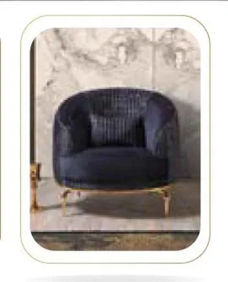 Produktbild von Luxus Einsitzer Sessel Couch Polster Möbel Relax Club Designer Sofa Lounge Neu