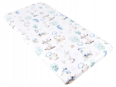 Produktbild von BabyLux Kinderbett Spannbettlaken 100% Baumwolle Weich