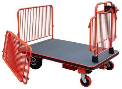 Produktbild von Schefer Plattformwagen elektrisch PFWE Premium Tragkraft 400kg Plattformgröße 1280x910 mm