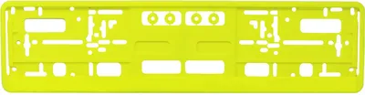 Produktbild von 2 x Kennzeichenhalter - neon gelb - für Kennzeichen 520 x 110 mm