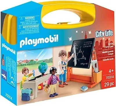 Immagine prodotto di PLAYMOBIL City Life Valigia Scuola 70314