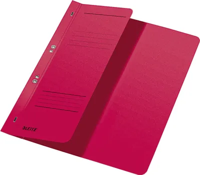 Produktbild von Leitz Cardboard Folder, A4, red, Rot, A4, 250 Blätter, 80 gsm, 240 mm, 305 mm