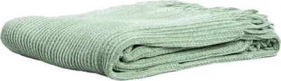 Produktbild von HOMLA CHENILLE Chenille-Decke Pistazie 130x170 cm