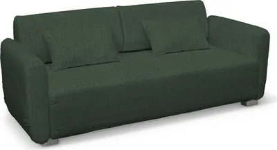 Produktbild von Dekoria Bezug für Mysinge 2-Sitzer Sofa, dunkelgrün, Sofabezug Mysinge 2-Sitzer
