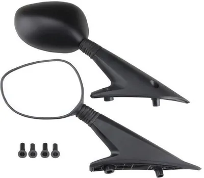 Obrázek produktu pro Sada zrcátek levé pravé černé pro Piaggio X-Evo 125 250 400 z roku výroby 2007