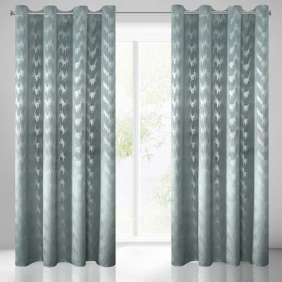 Obrázek produktu pro Záclona BIANKA světle modrá140x250 cm Záclona s očky