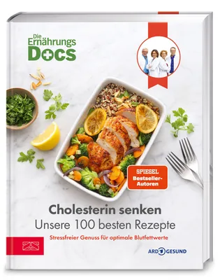 Produktbild von Die Ernährungs-Docs - Cholesterin senken - Unsere 100 besten Rezepte