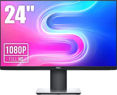 Produktbild von DELL P2419H 61 cm (24 Zoll) 1920 x 1080 Pixel Full HD LCD Schwarz
