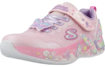 Image de Zapatillas Niña Modèle Skechers Butterfly Bliss Couleur Rose