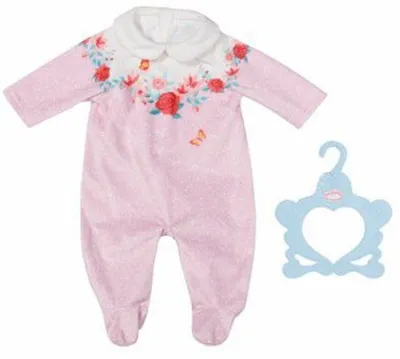 Image de Baby Annabell® grenouillère rose fleurs 43cm