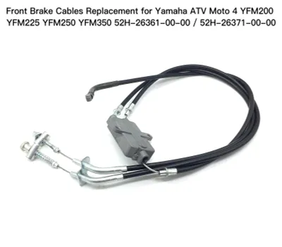 Immagine prodotto di Cavo freno anteriore di ricambio per ATV Yamaha Moto 4 YFM200, YFM225, YFM250, YFM350 52H-26361-00-00 / 52H-26371-00-00