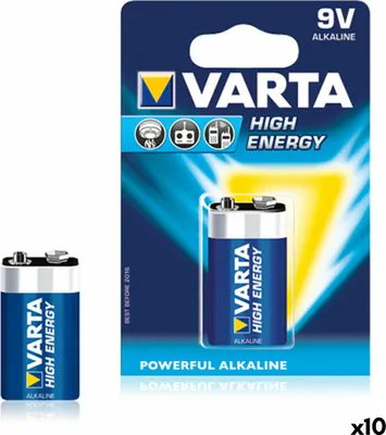 Produktbild von Varta Batterie 6LR61 9V 9 V 580 mAh 1,5 V (10 Stück)