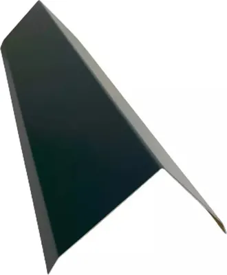 Produktbild von Firstblech 1 m lang Alu anthrazit RAL 7016 Zuschnitt 40 cm Siehe Skizze