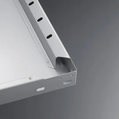 Produktbild von Meta Fachboden verzinkt Breite 1000 x Tiefe 500mm für Steckregalsysteme Tragfähigkeit 150kg - 96363