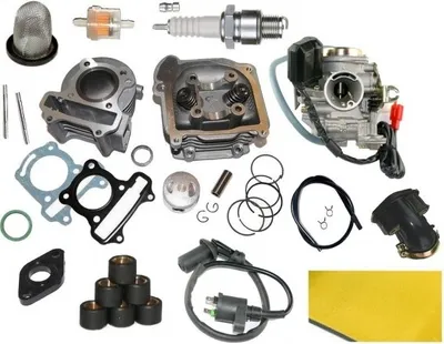 Produktbild von Zylinder KIT Kopf ZÜNDKERZE für Jack Fox Retro Star 50 4T bis2017 Zylinderkit Zylinderkit