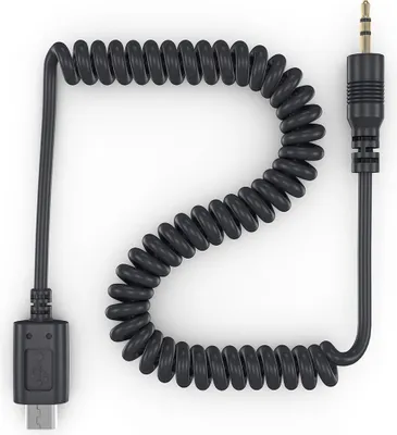 Produktbild von Spiral Adapterkabel RR90 E2 für Timer Fernauslöser an Fujifilm X-T1 X-T10 X-Q2 uvm