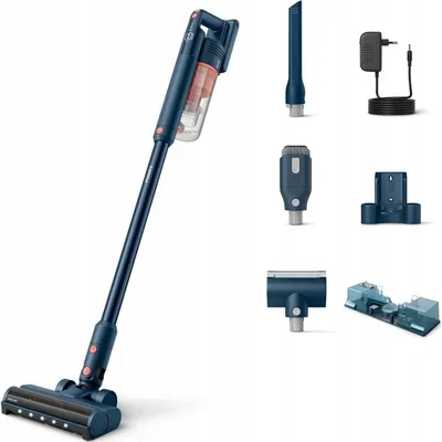 Zdjęcie produktu dla Philips 5000 series XC5142/01, Pionowy odkurzacz, Bez worka, Koralowy, 0,27 l, Prostokątny, Suchy i Mokry