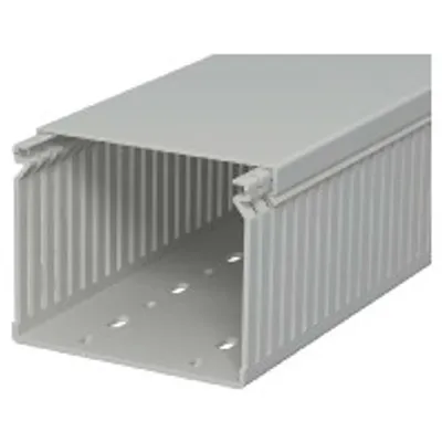 Produktbild von OBO LK4 80100 Verdrahtungskanal ** 80x100x2000 PVC sgr RAL7030 6178059