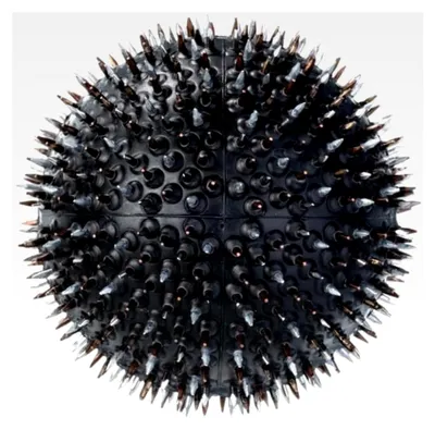 Produktbild von Lyapko Akupunktur Hand-Fußmassage Schwarz Nadelball 4,0Ag Aktivmassagegerät Unisex