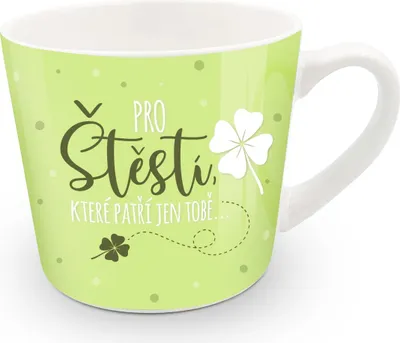 Obrázek produktu pro Nekupto Dárkový hrnek Pro štěstí, které patří jen tobě