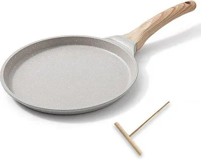 Zdjęcie produktu dla Patelnia indukcyjna 20 cm, biała, z powłoką nieprzywierającą