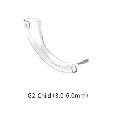 Immagine prodotto di 30 spatole monouso, misura per bambini G2, per videolaringoscopio CONTEC GS1, riutilizzabili