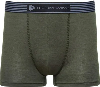 Immagine prodotto di Thermowave Merino Life: Boxer uomo, colore verde, taglia M