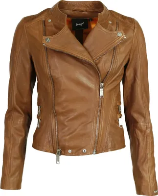 Produktbild von Maze Lederjacke Chrystal Damen cognac L