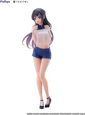 Produktbild von Furyu Bunny Rascal Does Not Dream Of Girl Senpai Tenitol Mai Sakurajima 31 Cm Figur One Size