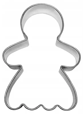 Produktbild von EkoForemki Ausstecher für Kekse Damenfigur 5,3 cm