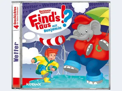 Produktbild von CD Finds raus mit Benjamin Wetter