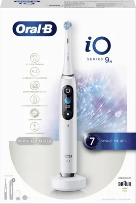 Immagine prodotto di Spazzolino vibrante per adulti Oral-B iO Series 9n Bianco