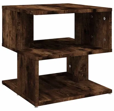 Immagine prodotto di Tavolino in rovere affumicato 40x40x40 cm materiale a base di legno