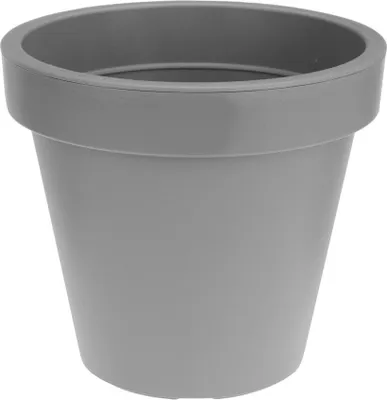 Produktbild von Kvetináč - ROUND - XXL - Ø 60 cm - farba: svetlosivá