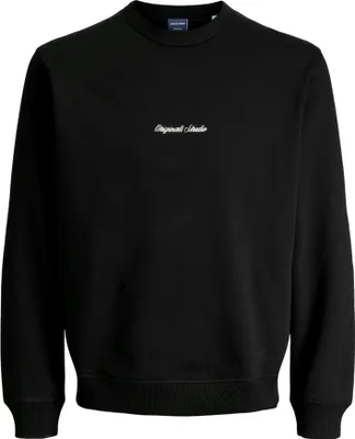 Produktbild von Jack & Jones Norrebro Sweatshirt Schriftzug auf der Vorderseite, Mit Rundhalsausschnitt, Bequeme Ärmelbündchen