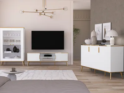 Produktbild von Wohnzimmer-Set TERBI 1 alpenweiß