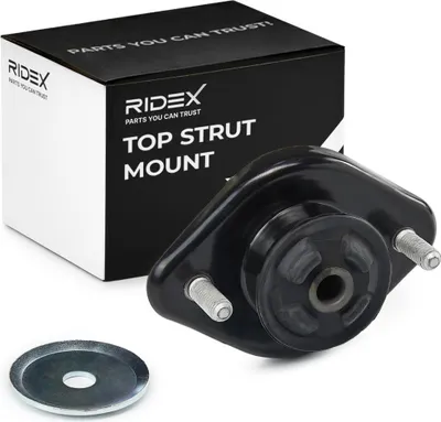 Produktbild von RIDEX 1180S0074 Federbeinstützlager Hinten für BMW 3 Limousine (E46) 3 Touring (E46) 3 Coupe (E46) 3 Cabrio (E46) 3 Limousine (E36)