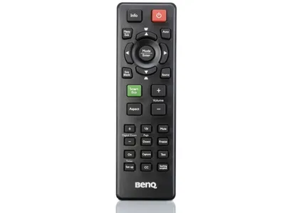 Zdjęcie produktu dla BenQ 5J.J9V06.001, Projektor, Podczerwie, Nacinij przyciski, Czarny