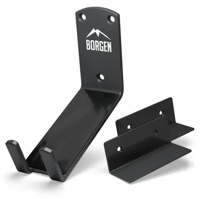 Imagen del producto de Soporte para bicicletas de pared, color , con capacidad para hasta 32 kg, diseño compacto ideal para garajes