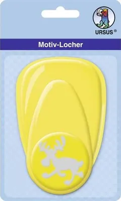 Produktbild von Motivlocher Elch 1, 38,1 mm Durchmesser, mit Hebelfunktion und Auffangvorrichtung