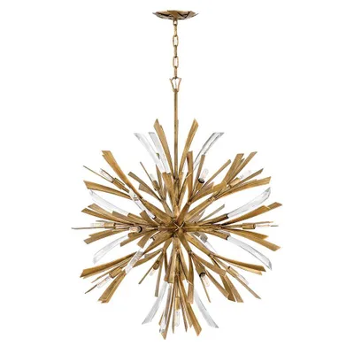 Produktbild von Elstead Vida Hängeleuchte E14 13-fach 107cm Brüniertes Gold