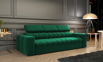 Produktbild von FurMeb24 SOFA KENNO III 230 x 90 cm GRÜN - mit schlaffunktion
