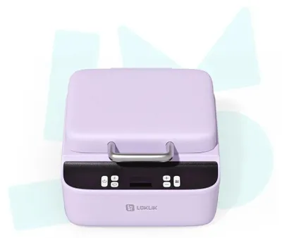 Produktbild von Loklik Phone Case Heat Press - Lavendel Lila