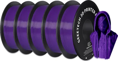 Produktbild von 3D-Drucker-Filament, PLA-Material, vielseitige Kompatibilität, LILA