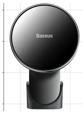 Zdjęcie produktu dla Baseus Samochodowy Uchwyt Magnetyczny Bezprzewodowa Indukcyjna Ładowarka Qi 15 W (Kompatybilna Z Magsafe Do Iphone) Czarny (Wxjn-01)