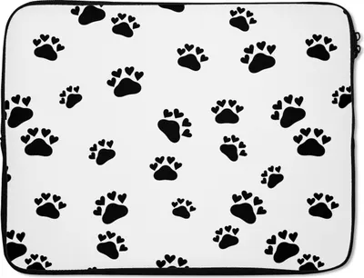 Produktbild von MuchoWow® Laptop Hülle 15 Zoll Muster - Katze - Pfoten - Jungen - Mädchen - Kinder - Kind Laptoptasche - Laptoptasche - Sleeve - Rundum-Schutz