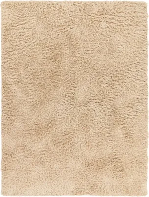 Produktbild von TT Home Teppich Wohnzimmer Hochflor Langflor Weich Soft Modernes Einfarbiges Design Größe 200 cm Rund