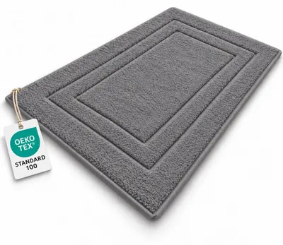 Produktbild von Badvorleger Frottier 700 g/m² 50 x 80 cm Anthrazit