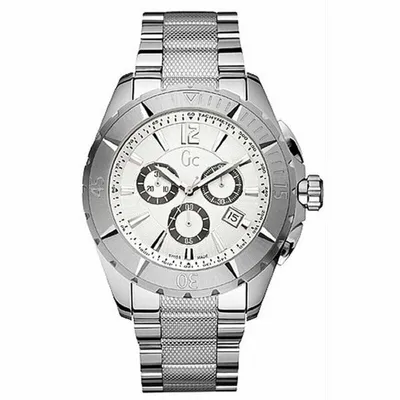 Produktbild von Guess X53001G1S Herren Chronograph Edelstahl Band Black Dial Watch